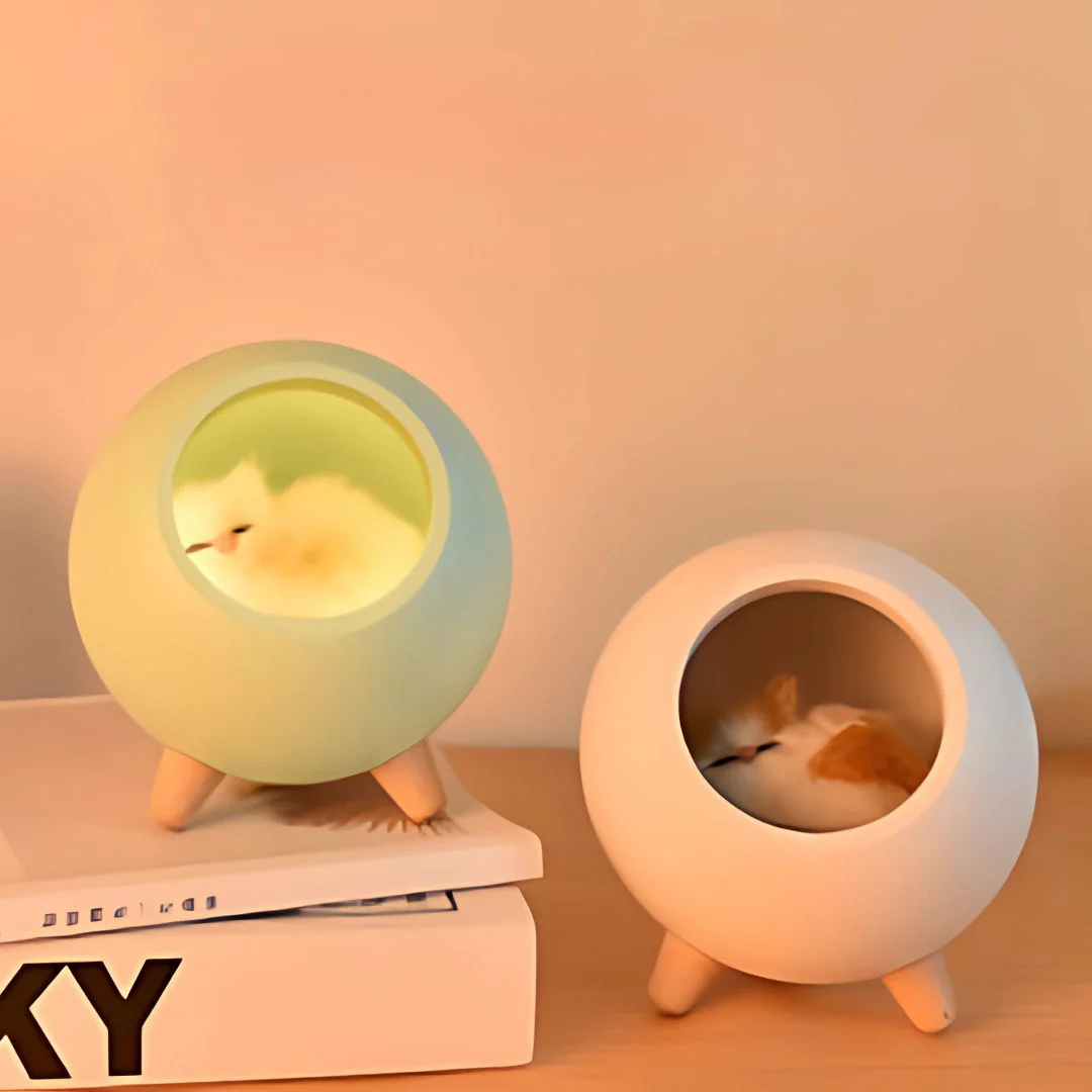 Cat Night Light | Stepless Dimming Lamp