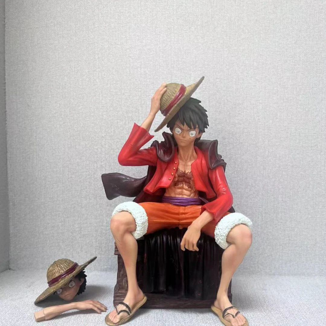 Changeable Parts Luffy Sitting Pose Figure - Image 2