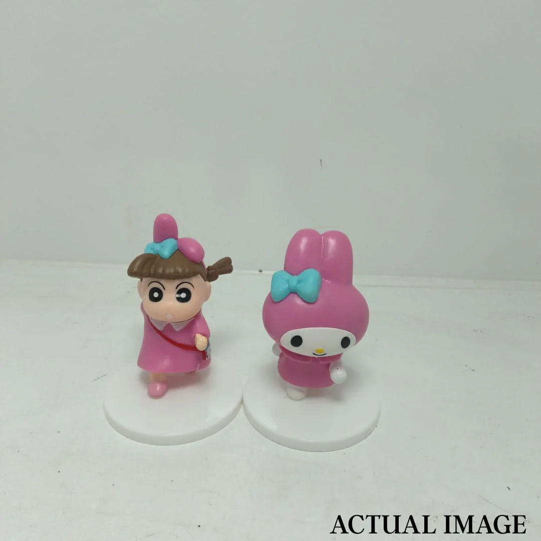 Chibi Charm Twins – Shinchan x Sanrio BFF Mini Figures (Pack of 2) - Image 11