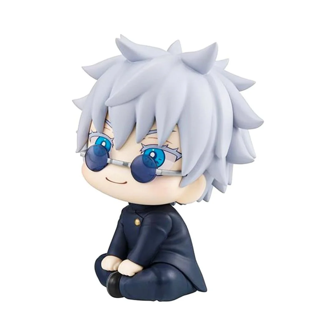 Chibi Sorcerer Charm – Sitting Gojo Mini Figure - Image 3
