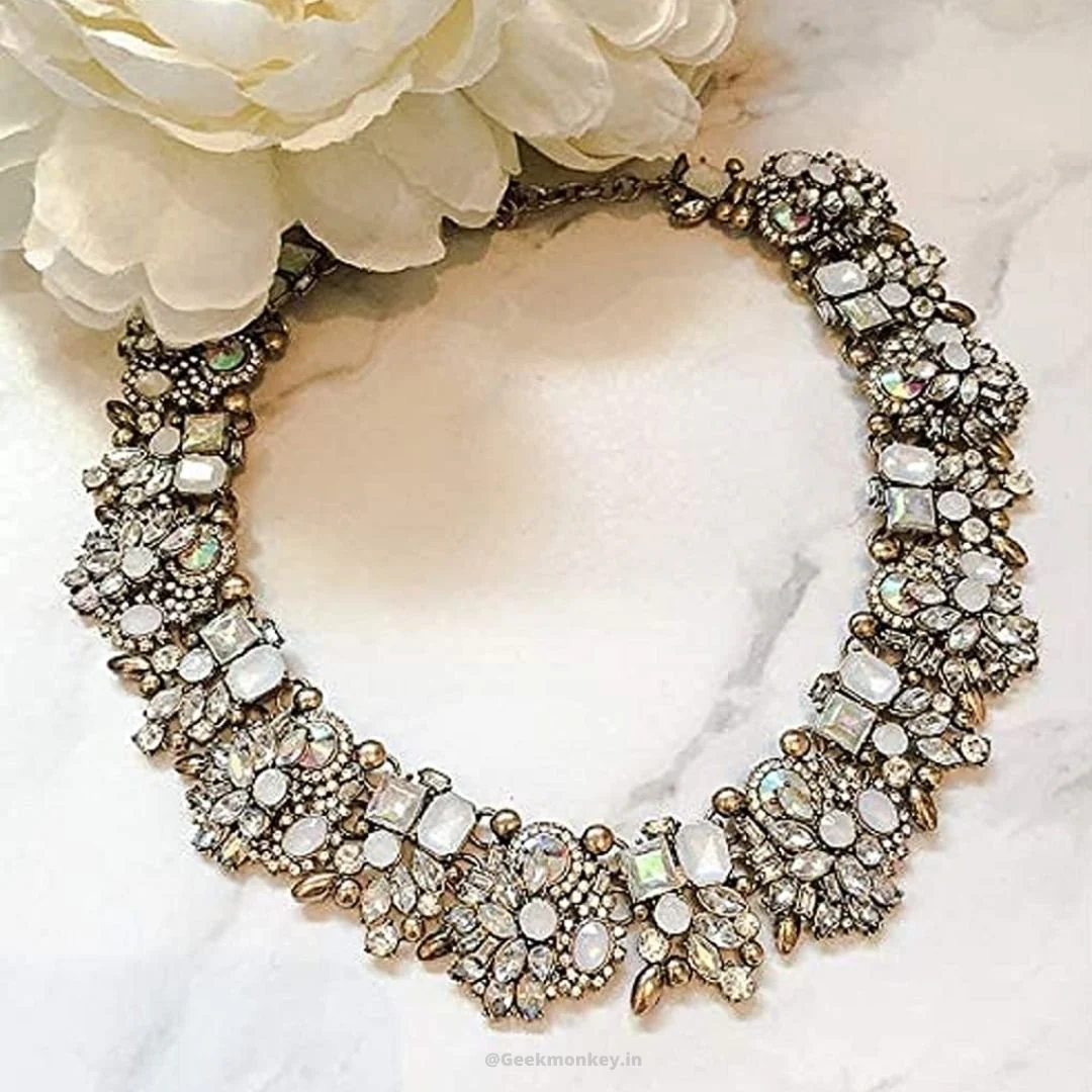 Chunky Choker Bib Necklace