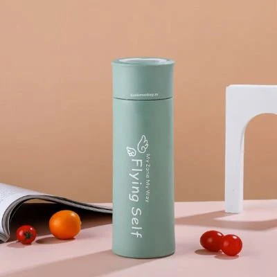 Classic Water Bottle with Glass Flask - 400 ml - Image 3