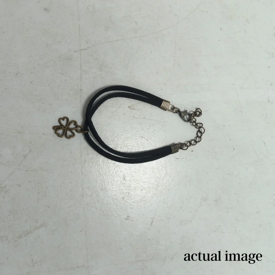 Lucky Bloom – Four Leaf Clover Charm Bracelet - Image 5