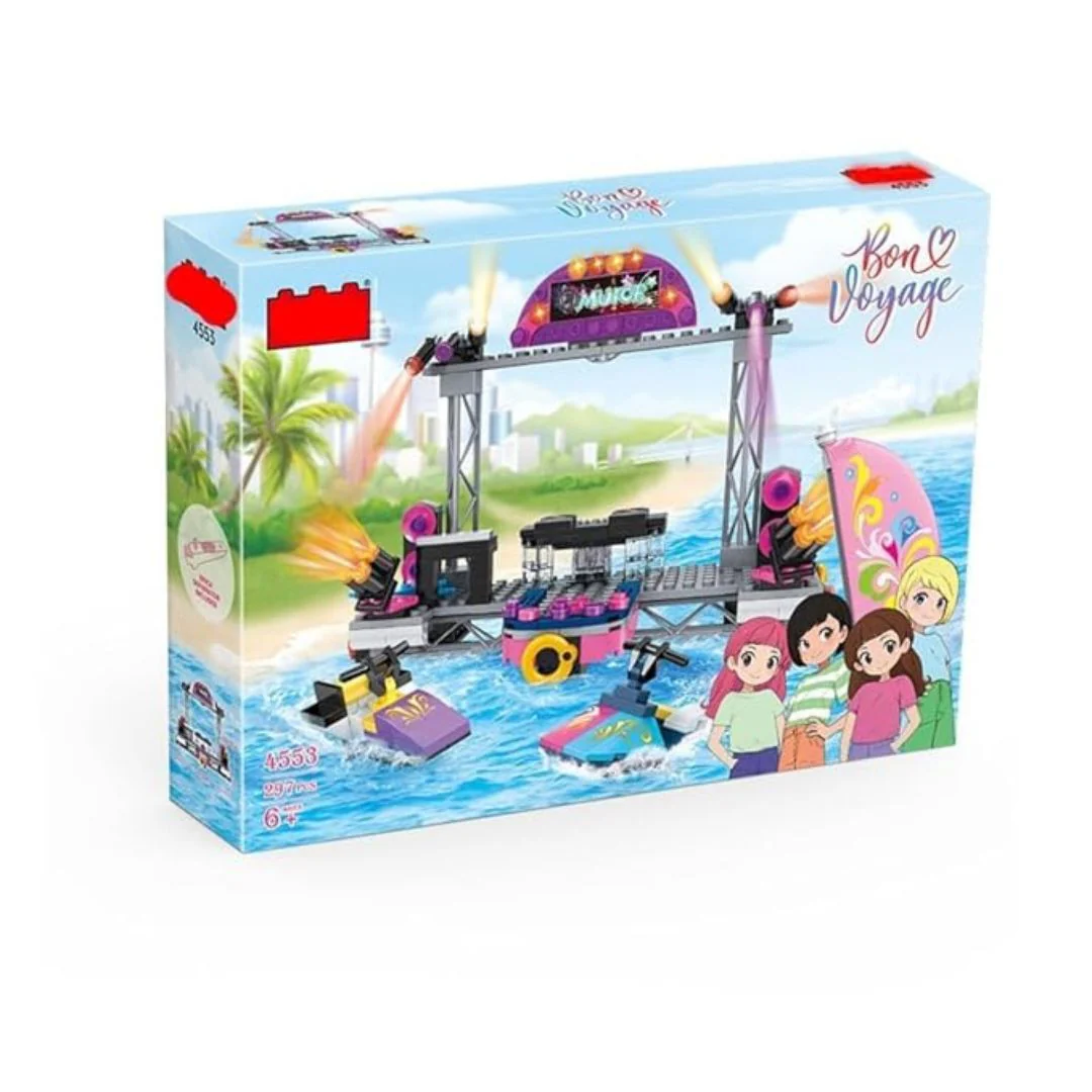 Music Concert Stage Building Blocks Set 297 Pieces - Image 4