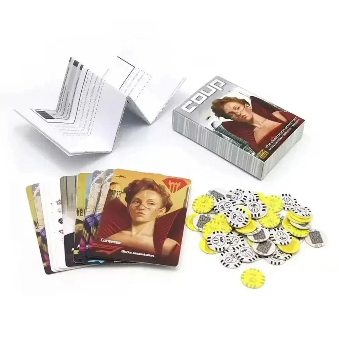 Coup – The Resistance Universe Card Game | Secret Identities, Bluffing n Strategy - Image 2