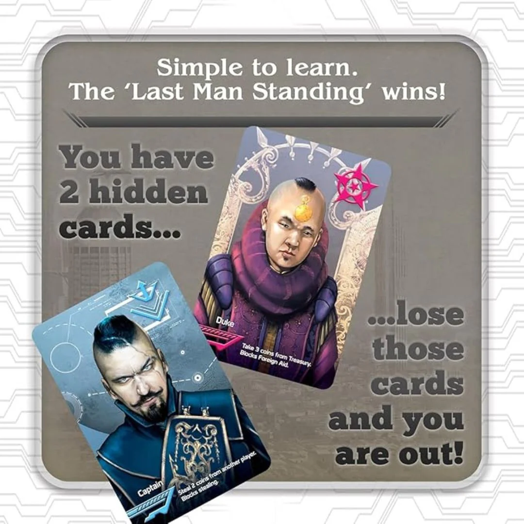 Coup – The Resistance Universe Card Game | Secret Identities, Bluffing n Strategy - Image 4