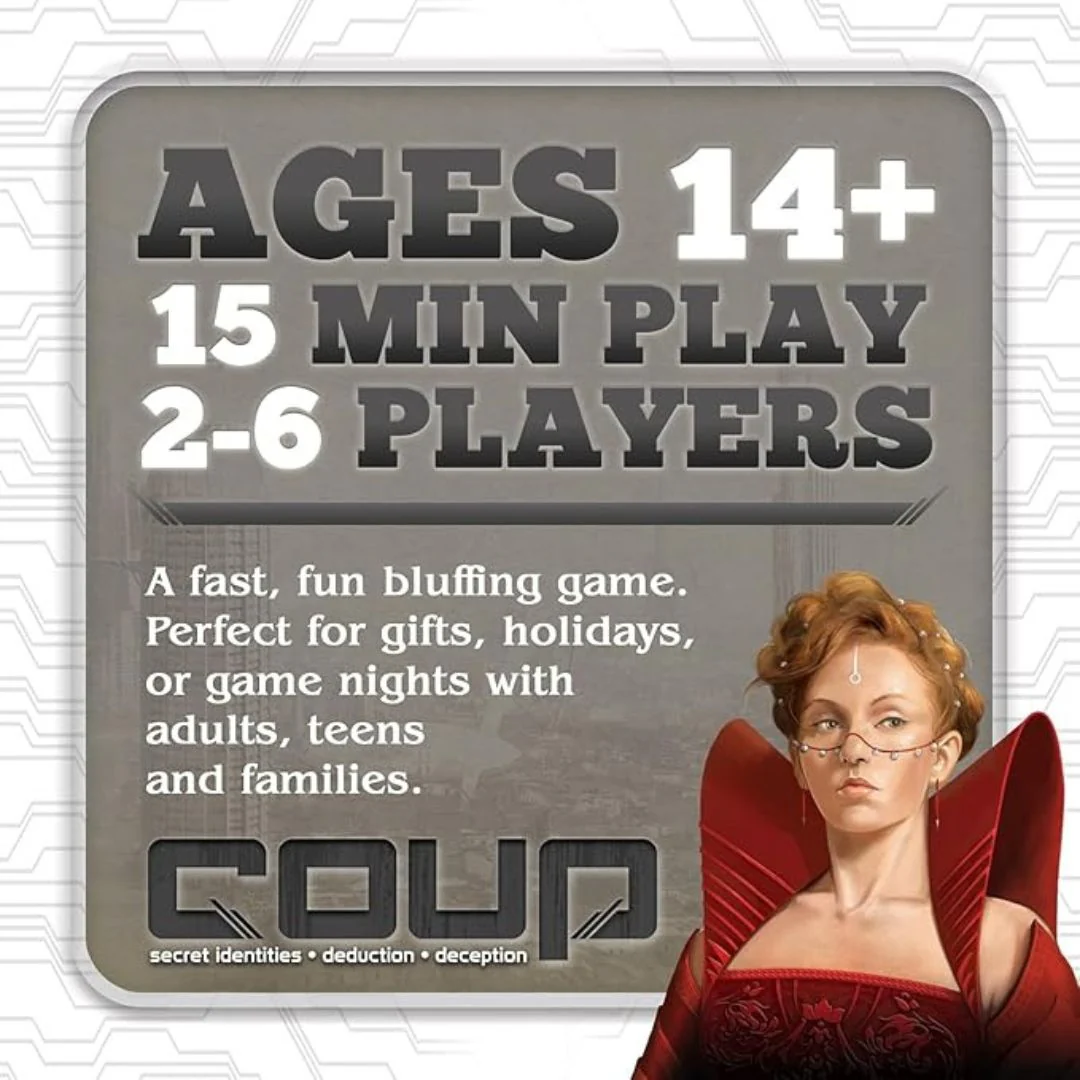 Coup – The Resistance Universe Card Game | Secret Identities, Bluffing n Strategy - Image 5
