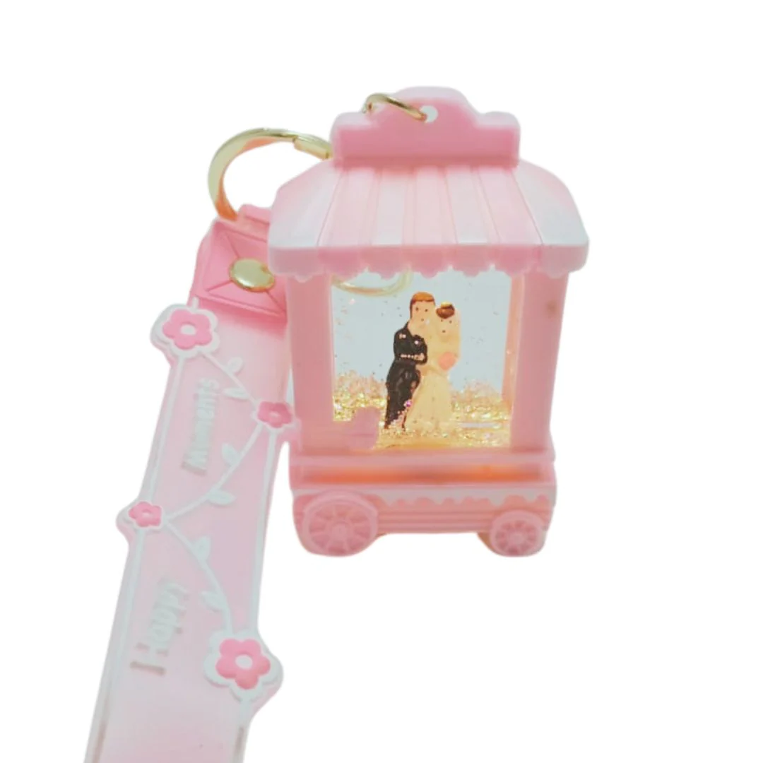 Couple Snow Dome Keychain | The Perfect Gift for a Happily Married Couple