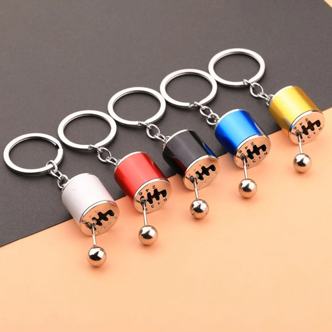 Creative Manual Gear Box KeyChain | Auto Part Model Six-Speed Gear Box
