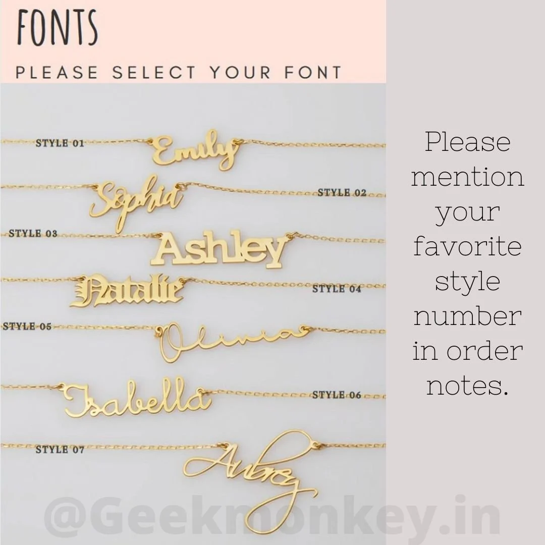 Customized Name Necklace - Image 4