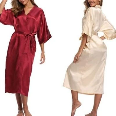 Customized Satin Robe - Image 2