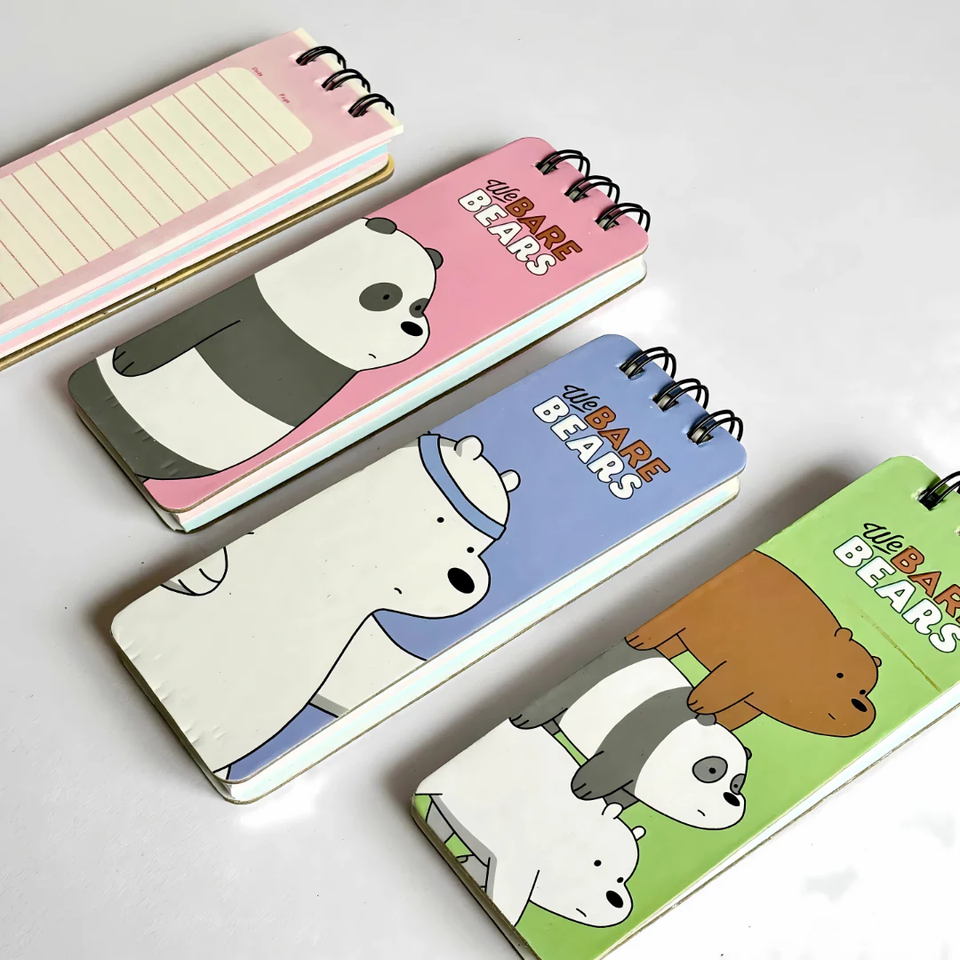 Cute Animal Notepads | Colorful Pages Notepads (set of 4) - Image 2