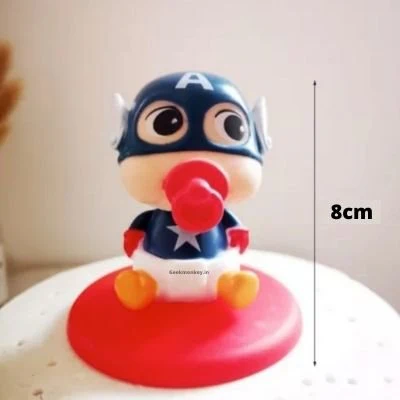 Cute Baby Captain BobbleHead - Car Decor - Image 3