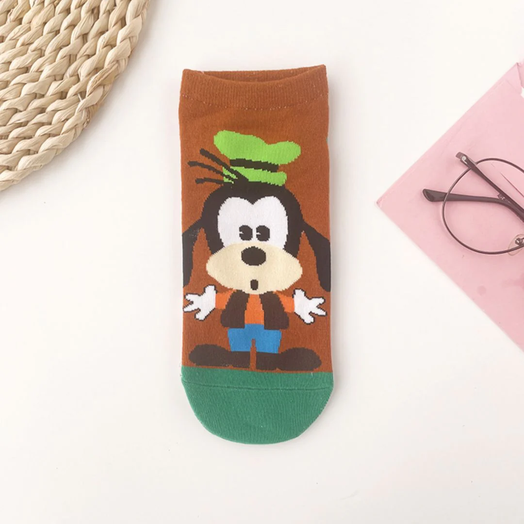 Cute Cartoon Socks | Mickey n Friends Socks [ Set of 5] - Image 3