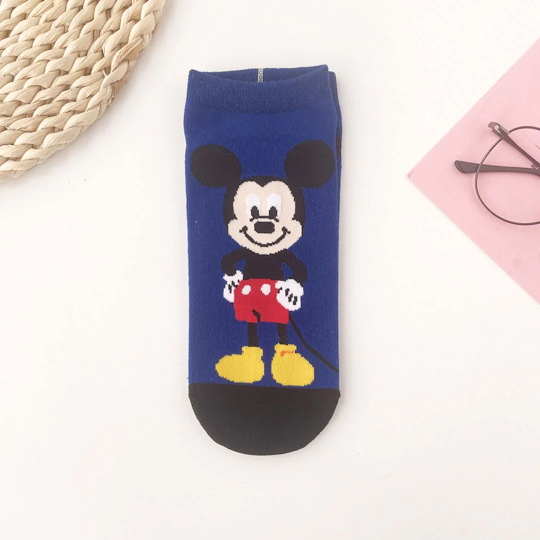 Cute Cartoon Socks | Mickey n Friends Socks [ Set of 5] - Image 5