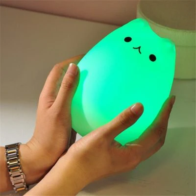 Cute Cat - Nursery Lamp Night Light - Image 4