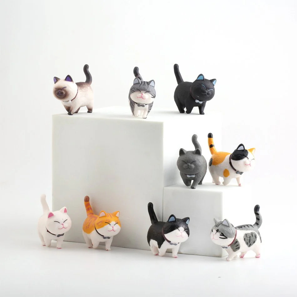 Cute Cats Toy Figures - Image 3