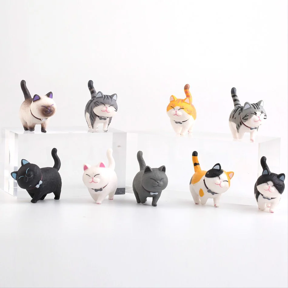 Cute Cats Toy Figures - Image 4