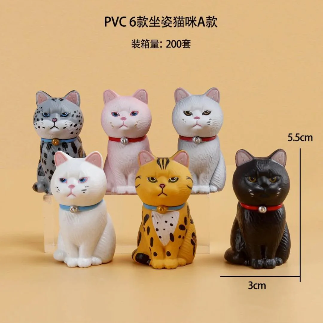 Cute Cats Toy Figures - Image 9