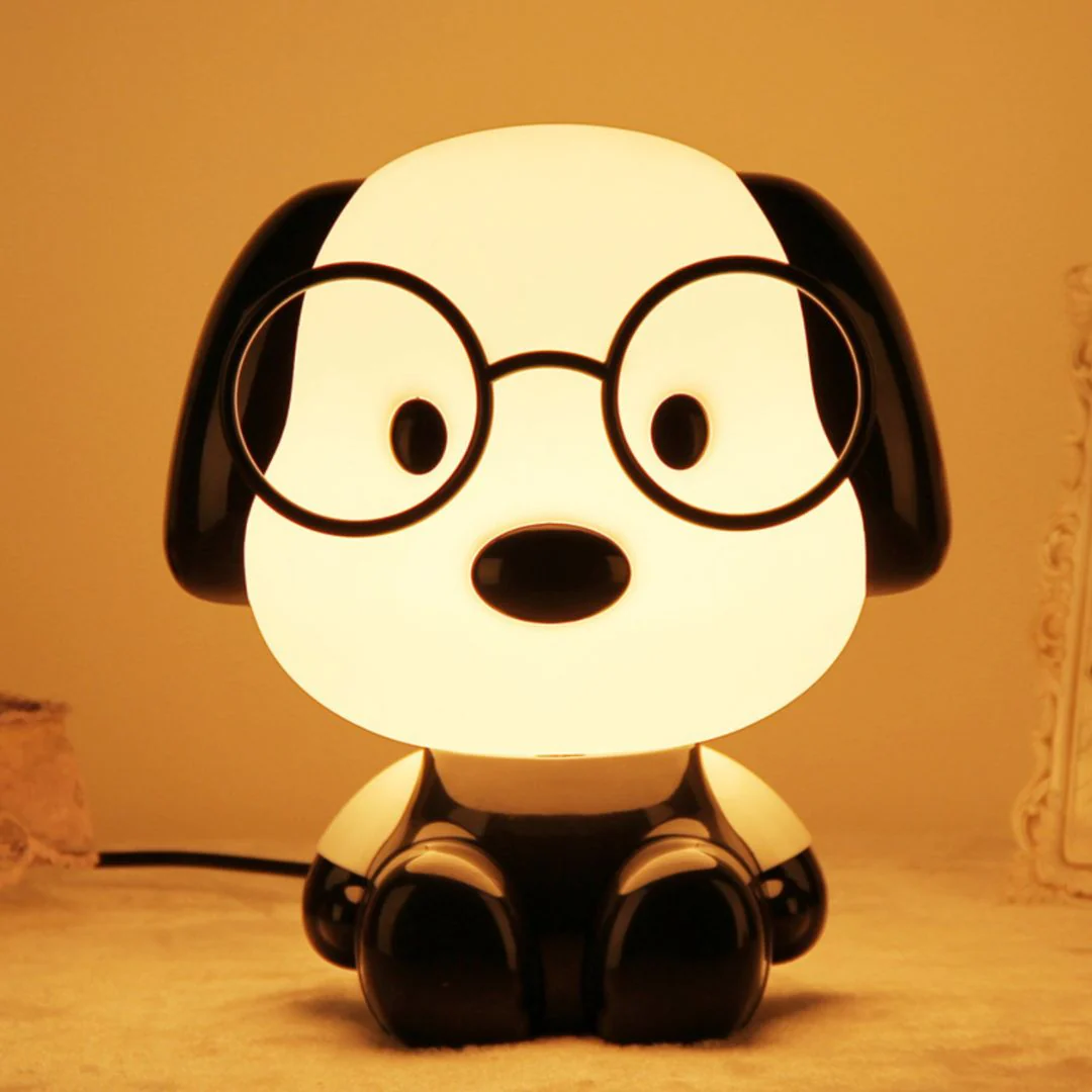 Cute Dog Night Light | Doctor Doggo Table Lamp for Kids Room - Image 3