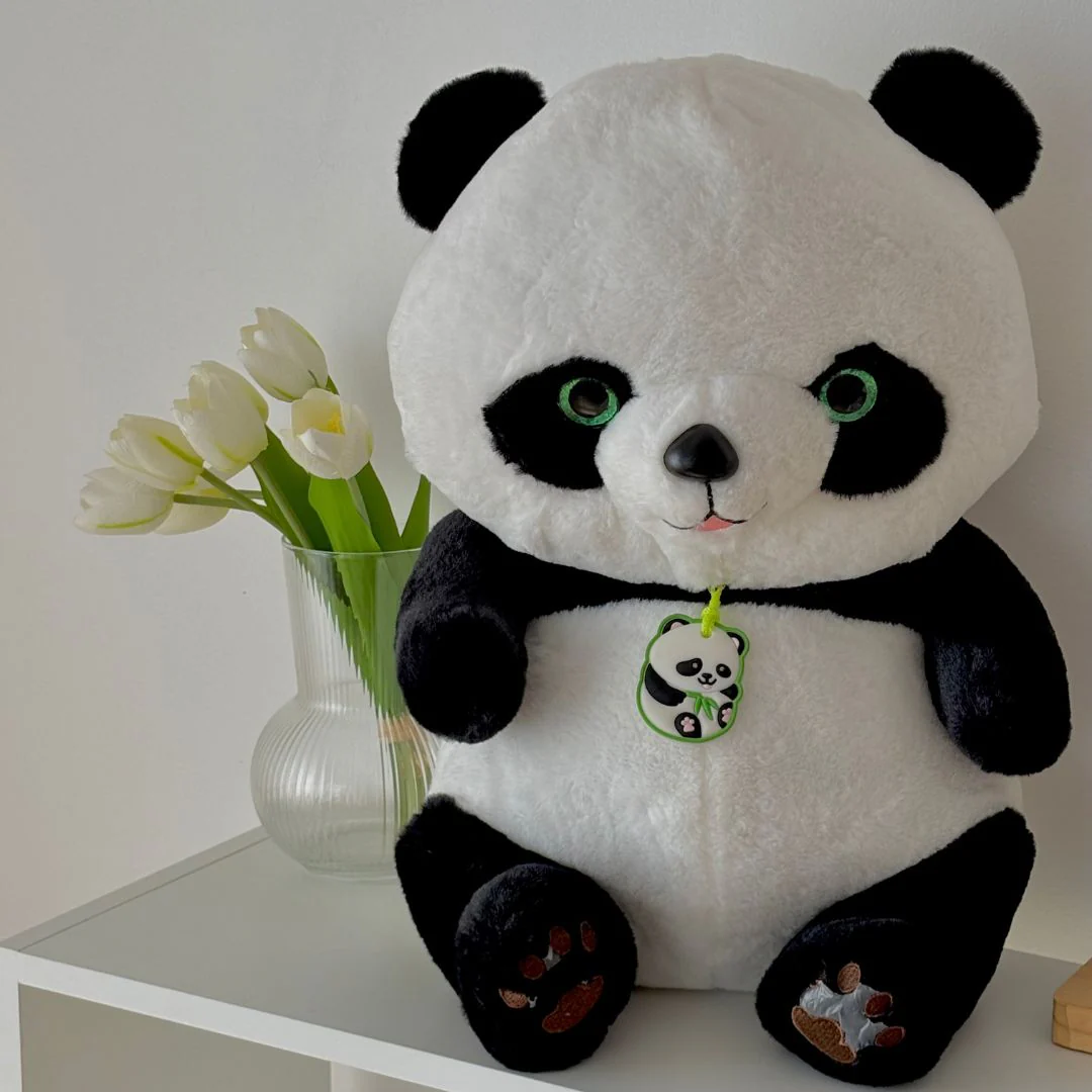 Cute Panda Plush Toy | Adorable & Versatile Companion