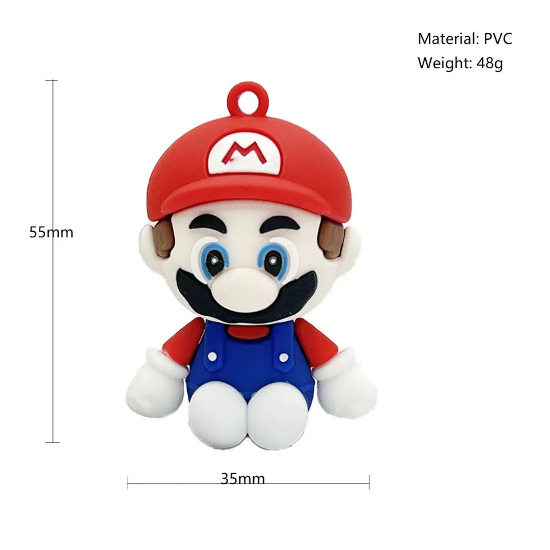 Cute Plumber Silicone Keychain - Heavy 3D keychain | Mario Collection - Image 5