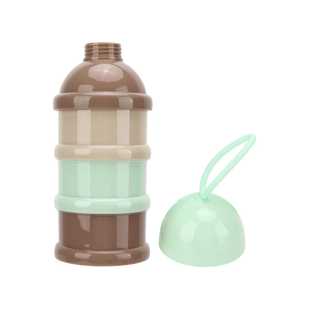 Cute Portable Baby Food Storage | 3 Layer - Milk Powder Storage Box Bottle Container - Image 4