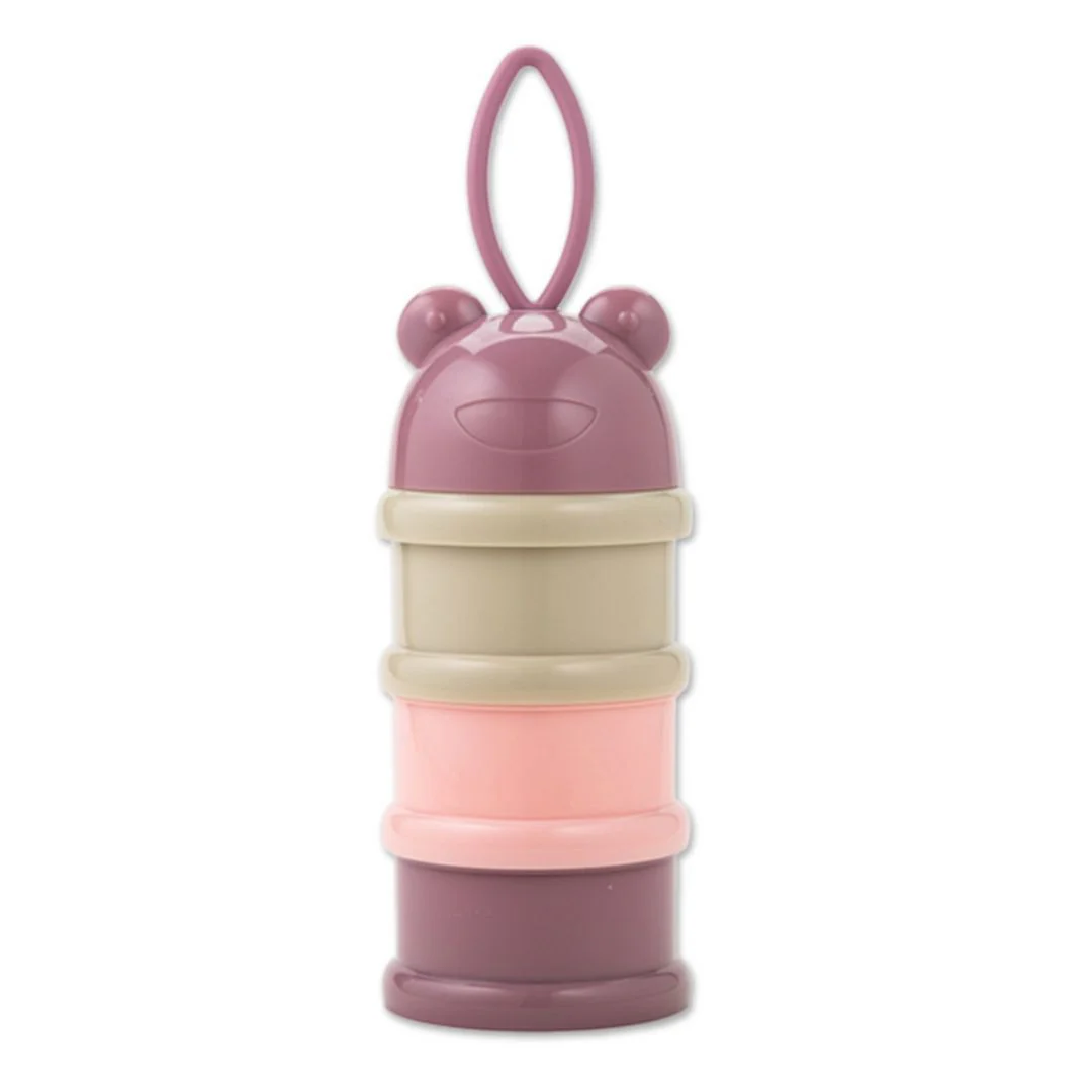 Cute Portable Baby Food Storage | 3 Layer - Milk Powder Storage Box Bottle Container - Image 6