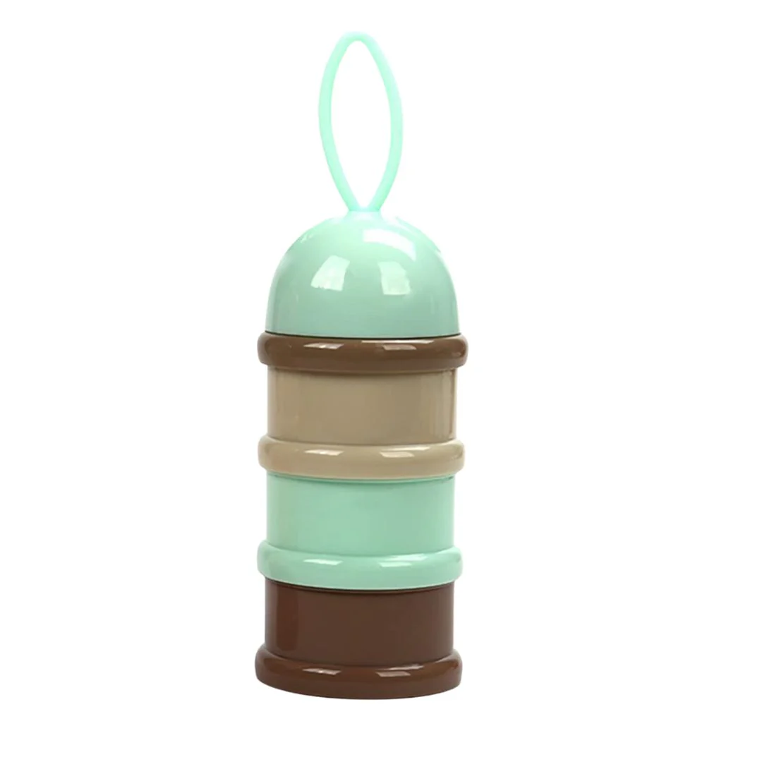 Cute Portable Baby Food Storage | 3 Layer - Milk Powder Storage Box Bottle Container - Image 7