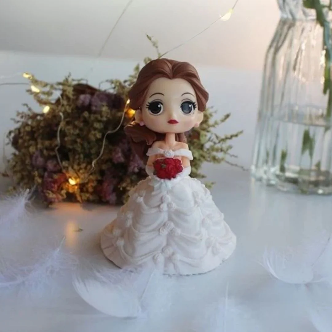 Cute Princess Cake Topper | Light-Weight Collectible Doll Figurines - Image 11