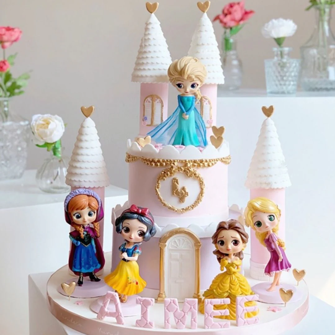 Cute Princess Cake Topper | Light-Weight Collectible Doll Figurines - Image 2
