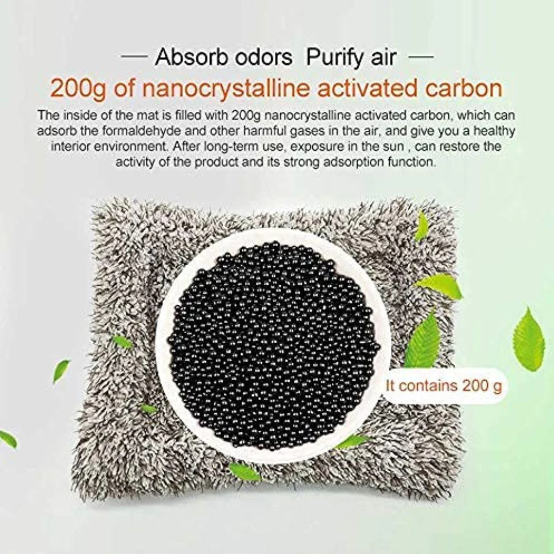 Cute Sleeping Kitty | Activated Carbon Dashboard Ornament (Absorbs Bad Smell) - Image 4