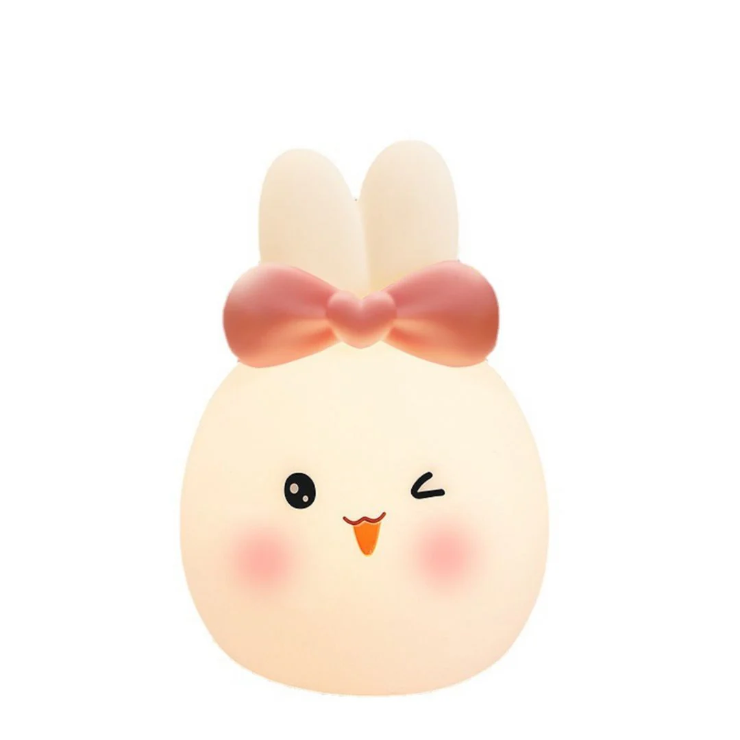 Cutesy Rabbit Lamp - Silicon LED Night Light - Image 4