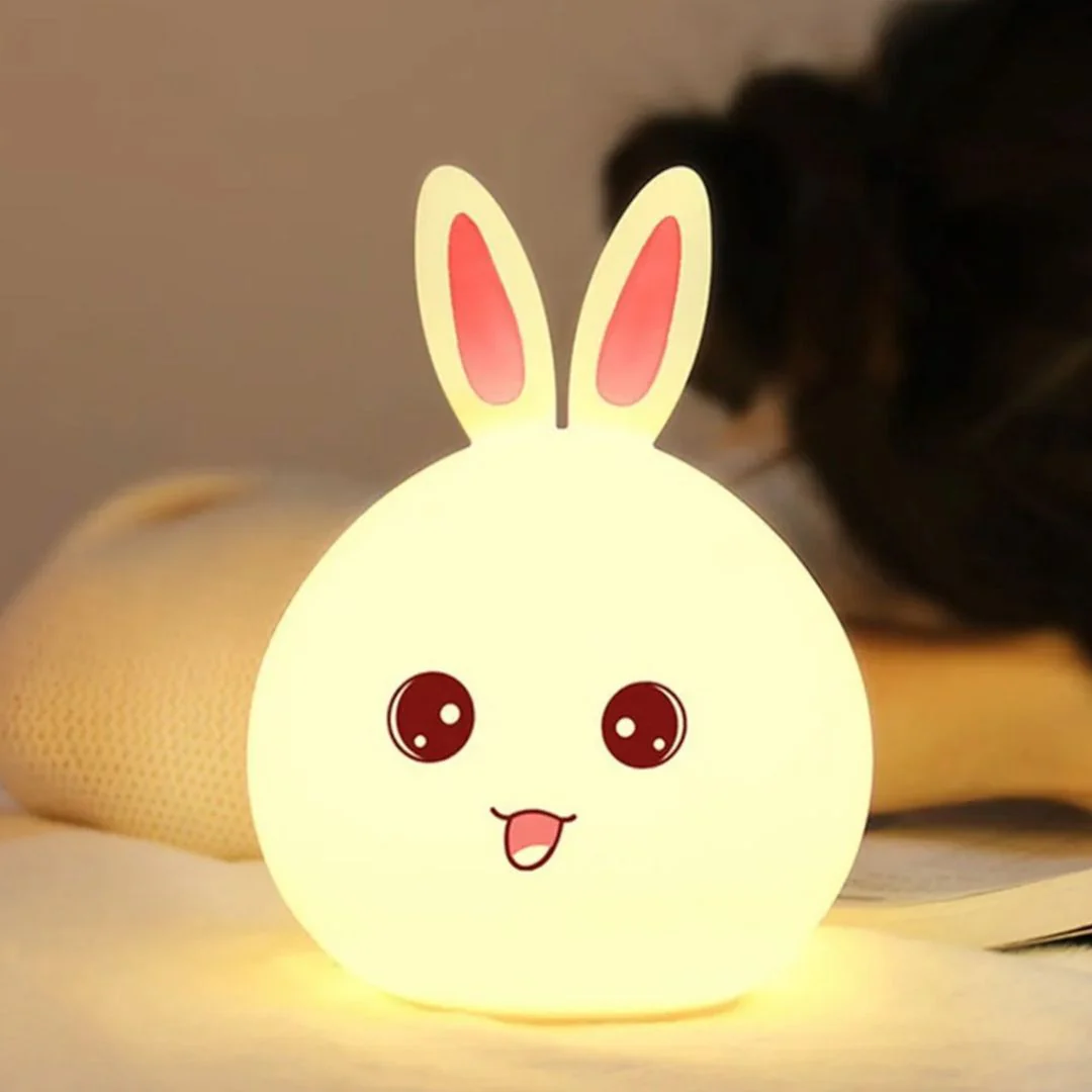 Cutesy Rabbit Lamp - Silicon LED Night Light - Image 6