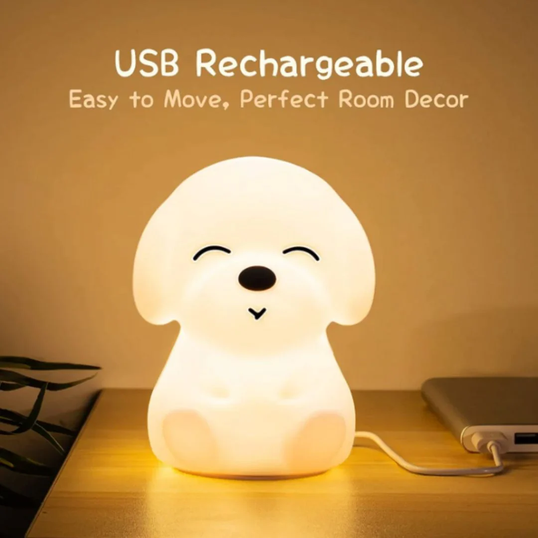 Darling Doggo Lamp - Silicon LED Night Light - Image 2