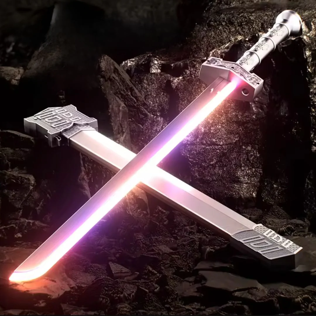 BlazeStrike LED Smoke Sword – Multicolor Light FX Toy - Image 9