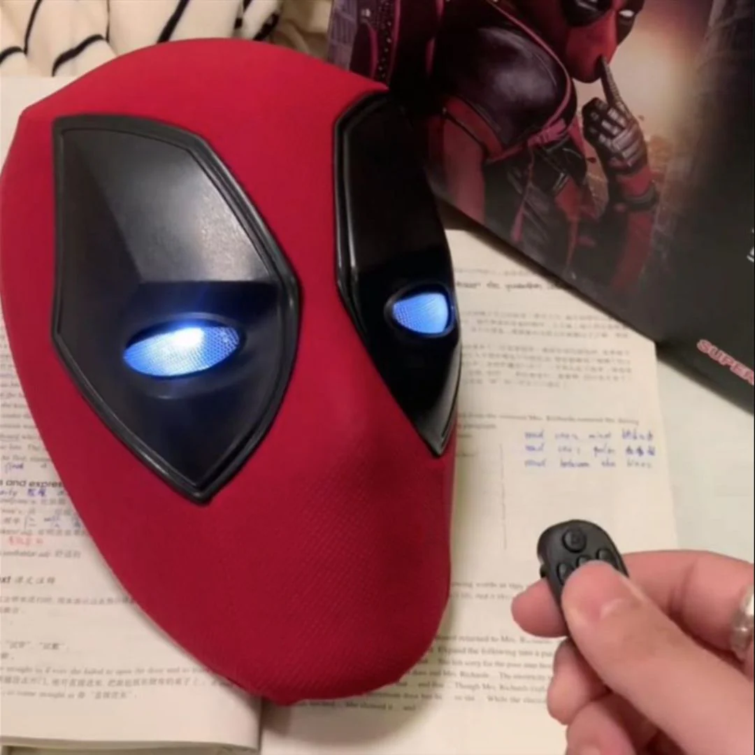 Deadpool Face Mask – Realistic Tech-Inspired Design - Image 3