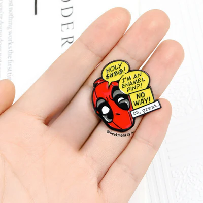 Deadpool Metallic Lapel Pin - Image 2