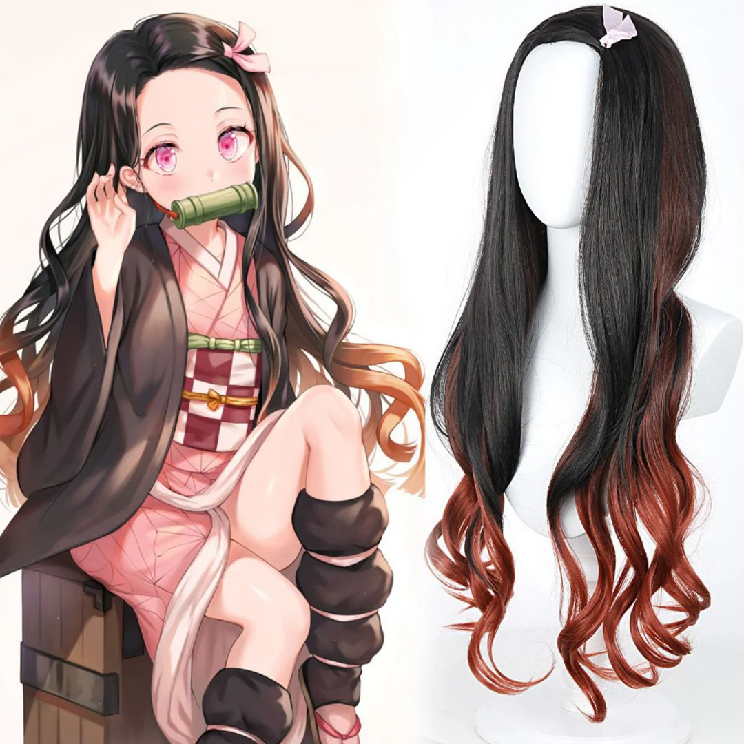 Demon Slayer Girls Wig Collection | Anime Costume Wigs for Women