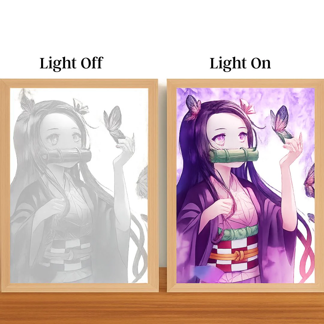 Demon Slayer Light Painting – Kimetsu no Yaiba Warriors - Image 6