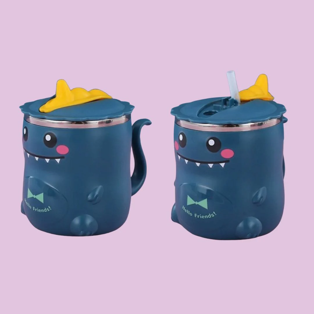 Dinosaur Sippy Cup for Kids | Cute Mini Cup 304 liner Stainless Steel - Image 5