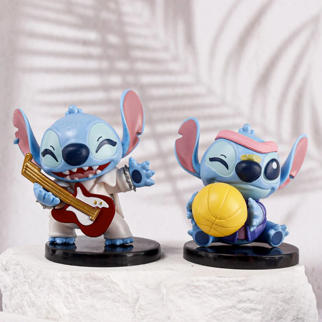 DJ Stitch n Friends – Music n Sports Series (Set of 6) - Image 2