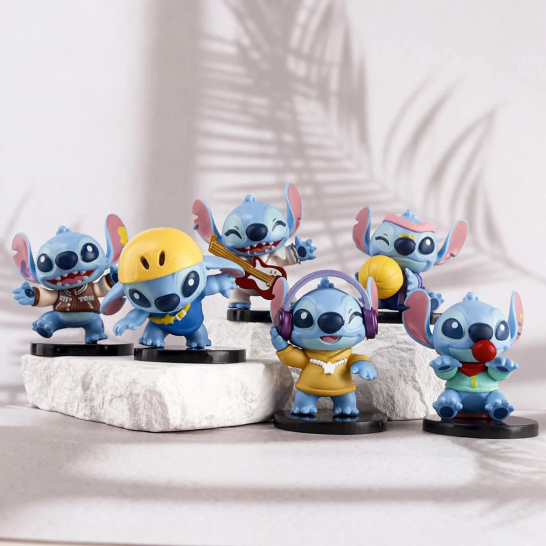 DJ Stitch n Friends – Music n Sports Series (Set of 6) - Image 4