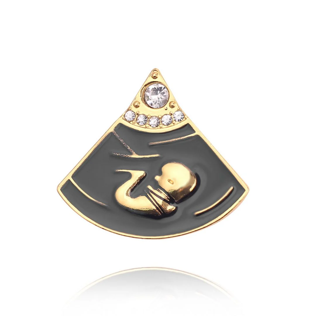 Doctor Badge Pin : Scrubs and Smiles | Gifts for Gynae, Baby Care Doctors - Image 2