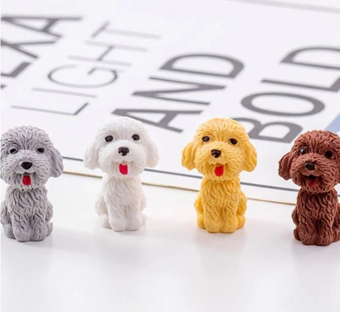 Cute Little Pups Eraser (set of 4) - Image 3