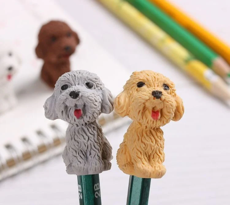 Cute Little Pups Eraser (set of 4) - Image 4