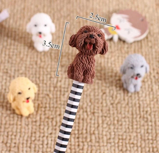 Cute Little Pups Eraser (set of 4) - Image 5