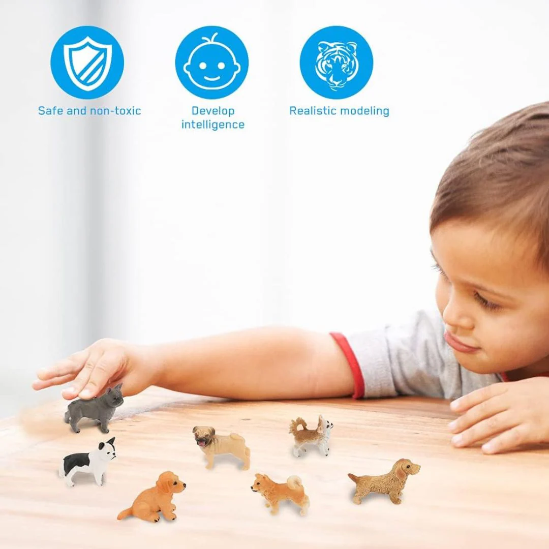 My Little Pup | Set of 2 Dog Figurines - Image 3