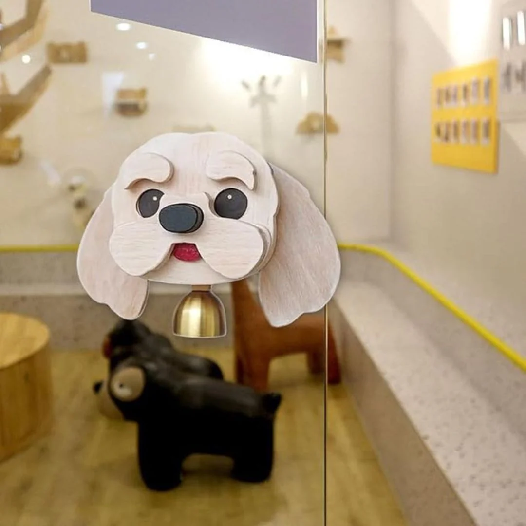 Dog Shape Door Bell Chime – Press Ringer for Home Décor - Image 6