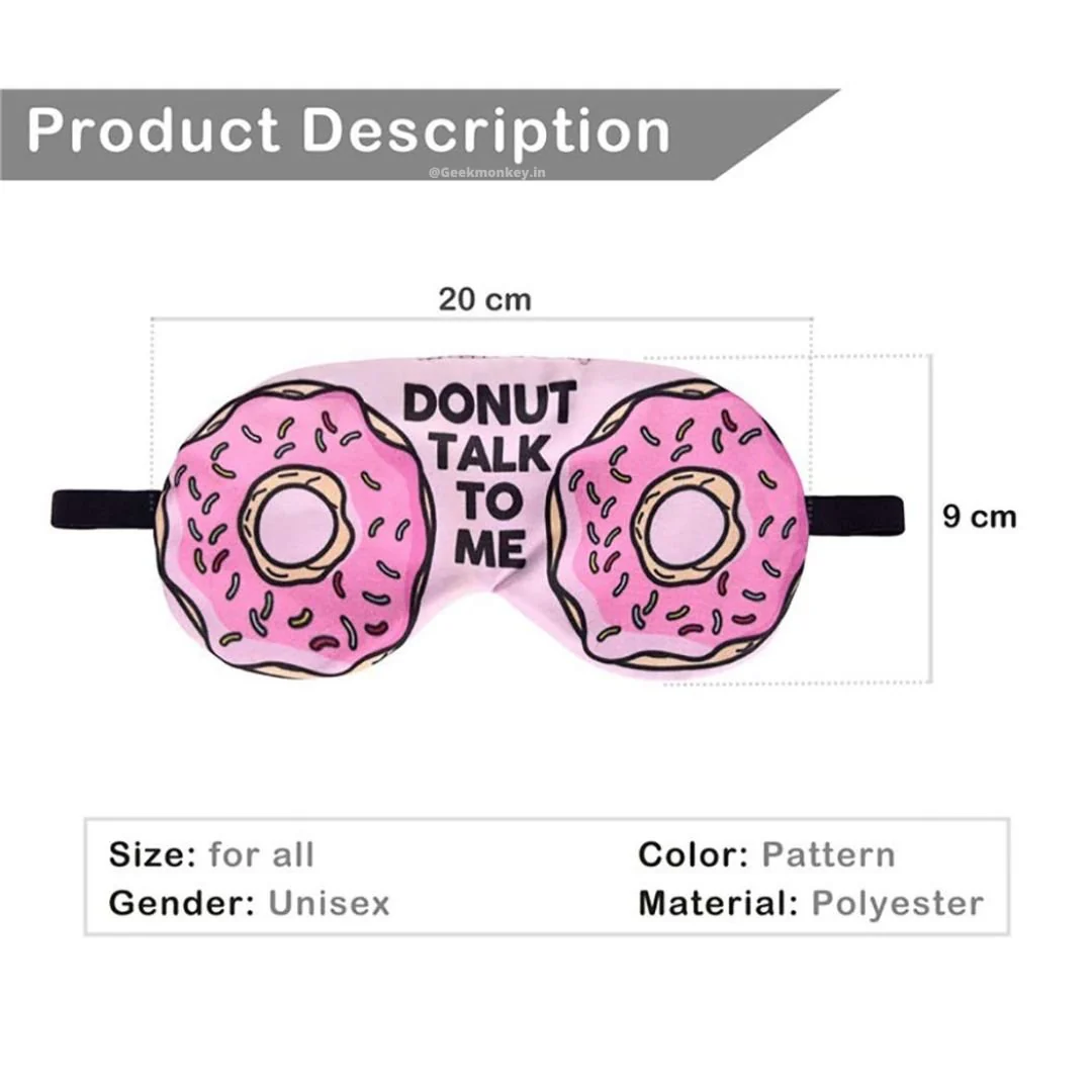 Donut Lover Eye Mask - Image 3